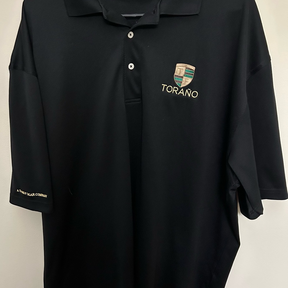 Sport-Tek Black Polo Shirt with Classic Design and Embroidered Logo